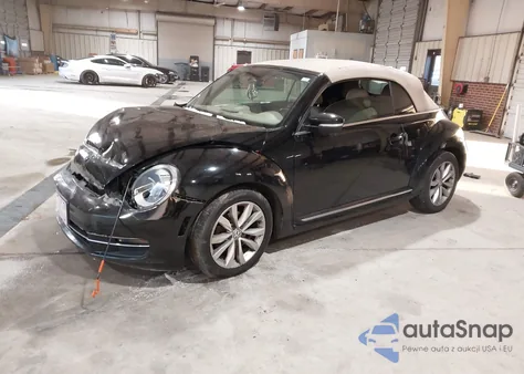 2013 Volkswagen Beetle 2.0L Tdi из США, поврежденный, VIN 3VW5L7AT3DM812763